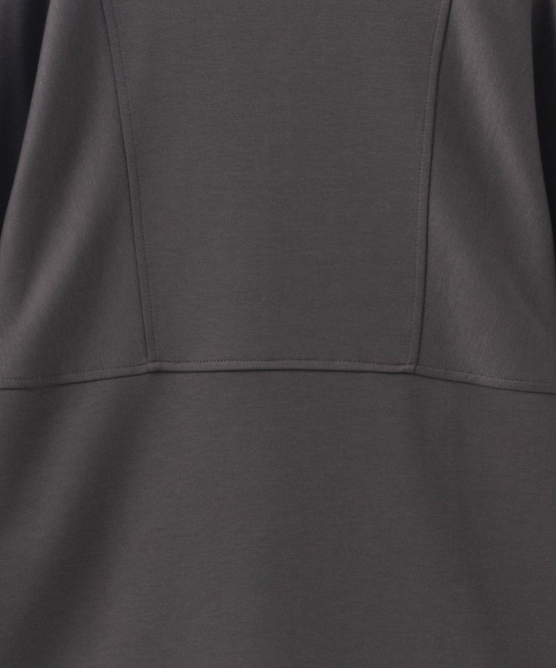 HusHusH  ポンチ素材 デザインZIPプルオーバー レディース商品画像-21