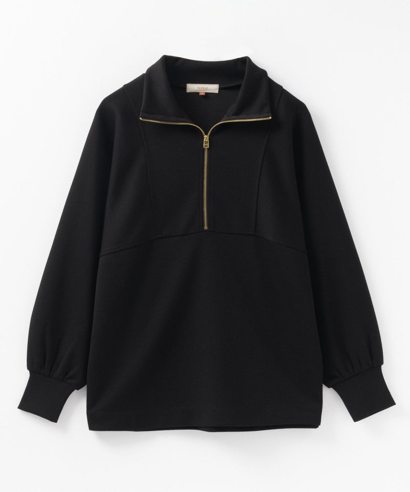 HusHusH ポンチ素材 デザインZIPプルオーバー レディース商品画像-24