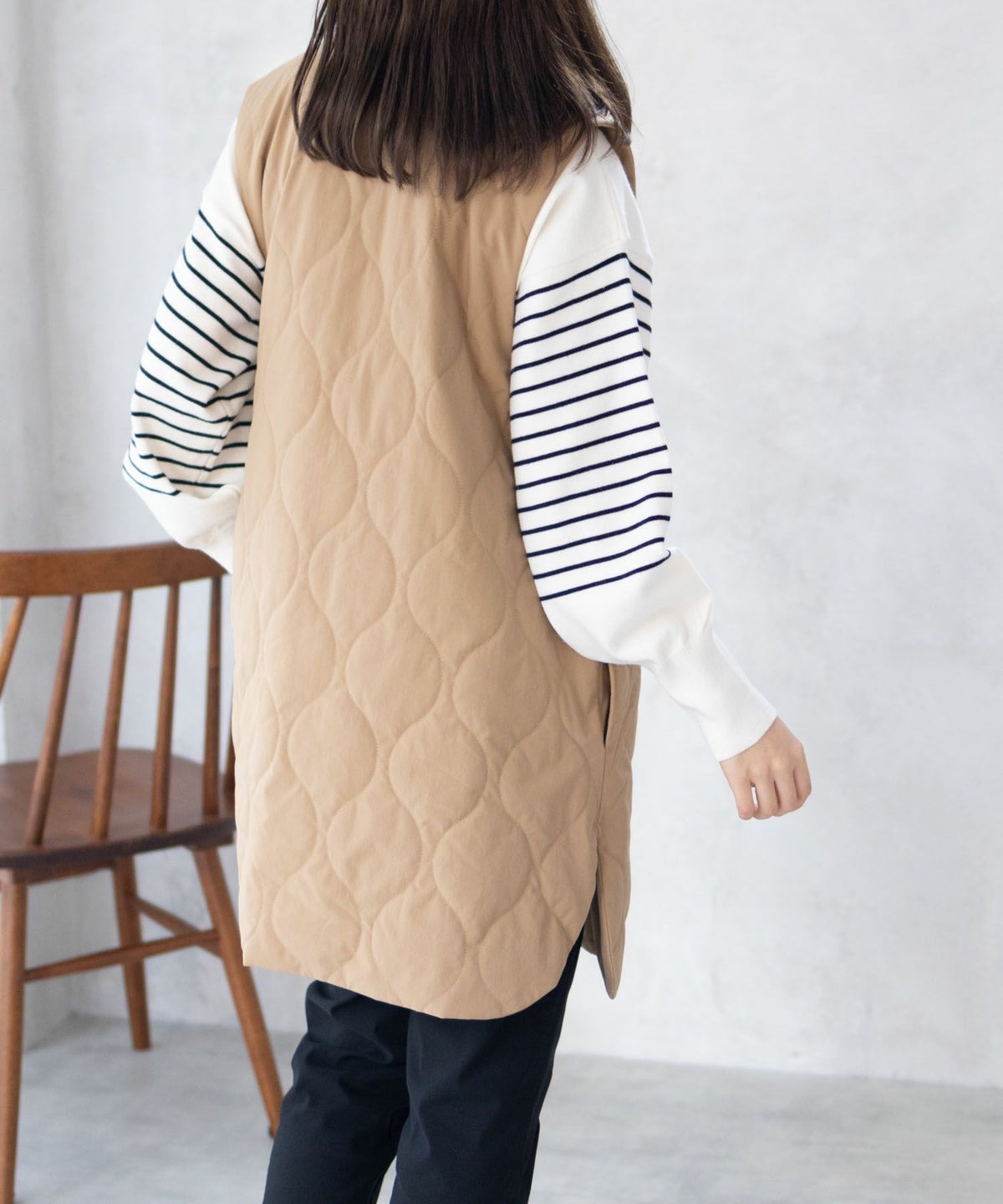 HusHusH ラメ入りボーダープルオーバー レディース