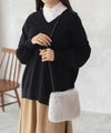[期間限定knit]HusHusH  Vネックコクーンニット レディース商品サムネイル-1