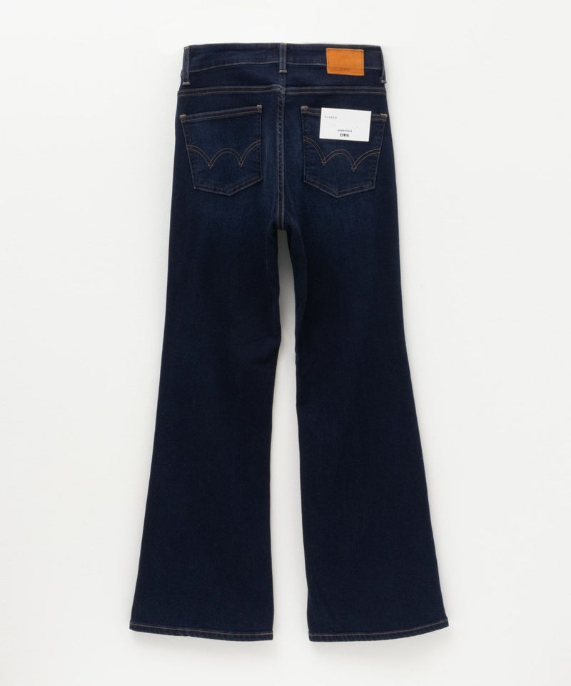 EDWIN  essentials フレアストレッチデニムパンツ レディース商品画像-9