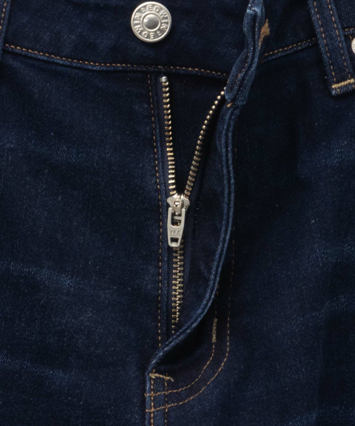 EDWIN essentials フレアストレッチデニムパンツ レディース