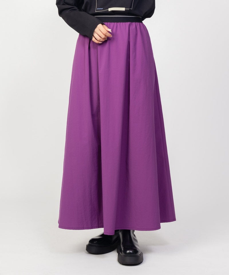 HusHusH ツイルタックマキシスカート レディース商品画像-7