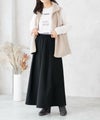 HusHusH  ツイルタックマキシスカート レディース商品サムネイル-10