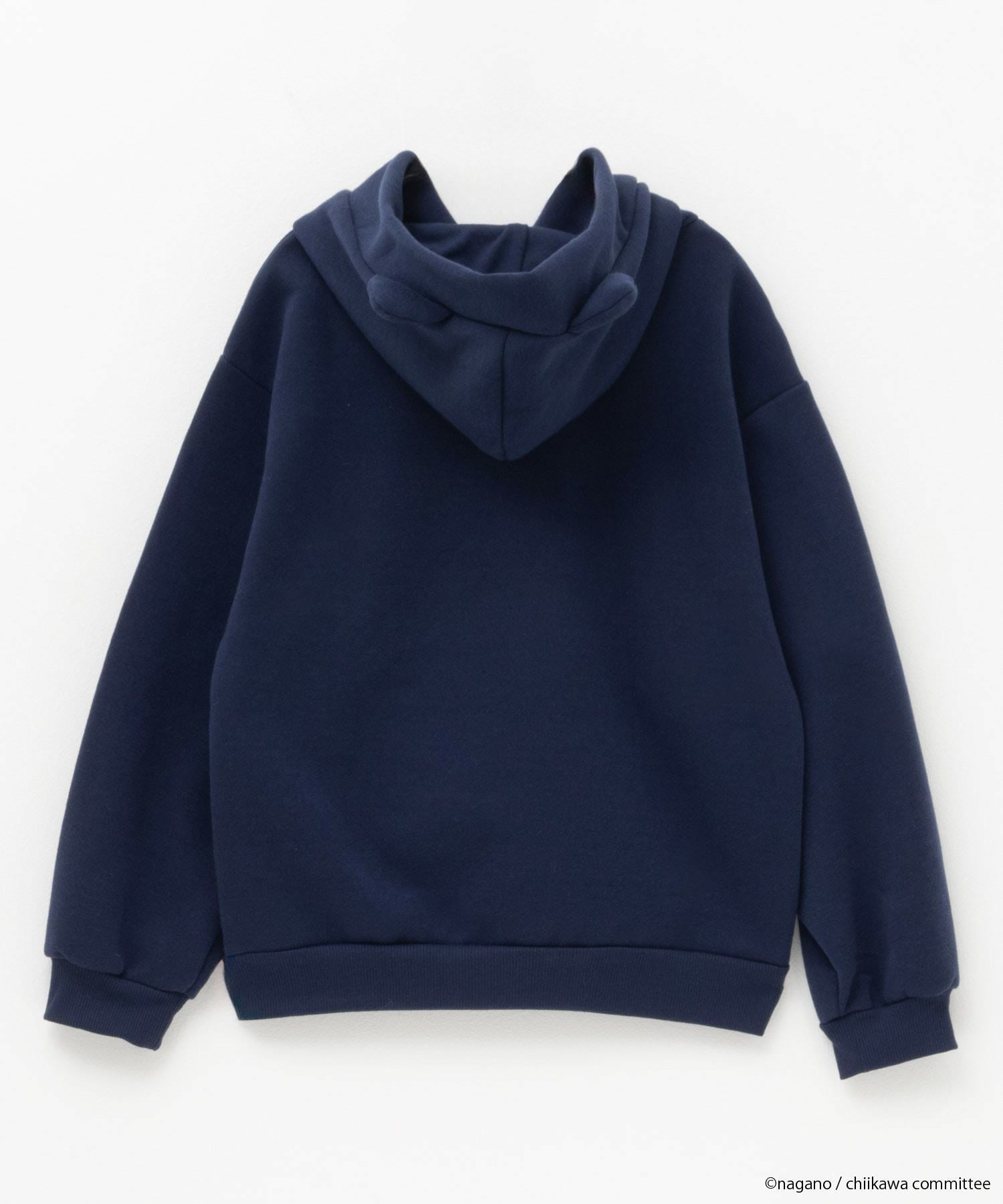 ちいかわ 耳付きプルパーカー ハチワレ キッズ