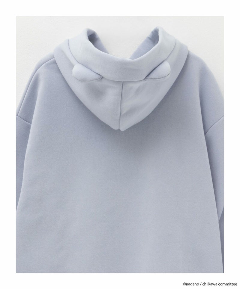 [期間限定価格]ちいかわ 耳付きプルパーカー ハチワレ キッズ商品画像-7