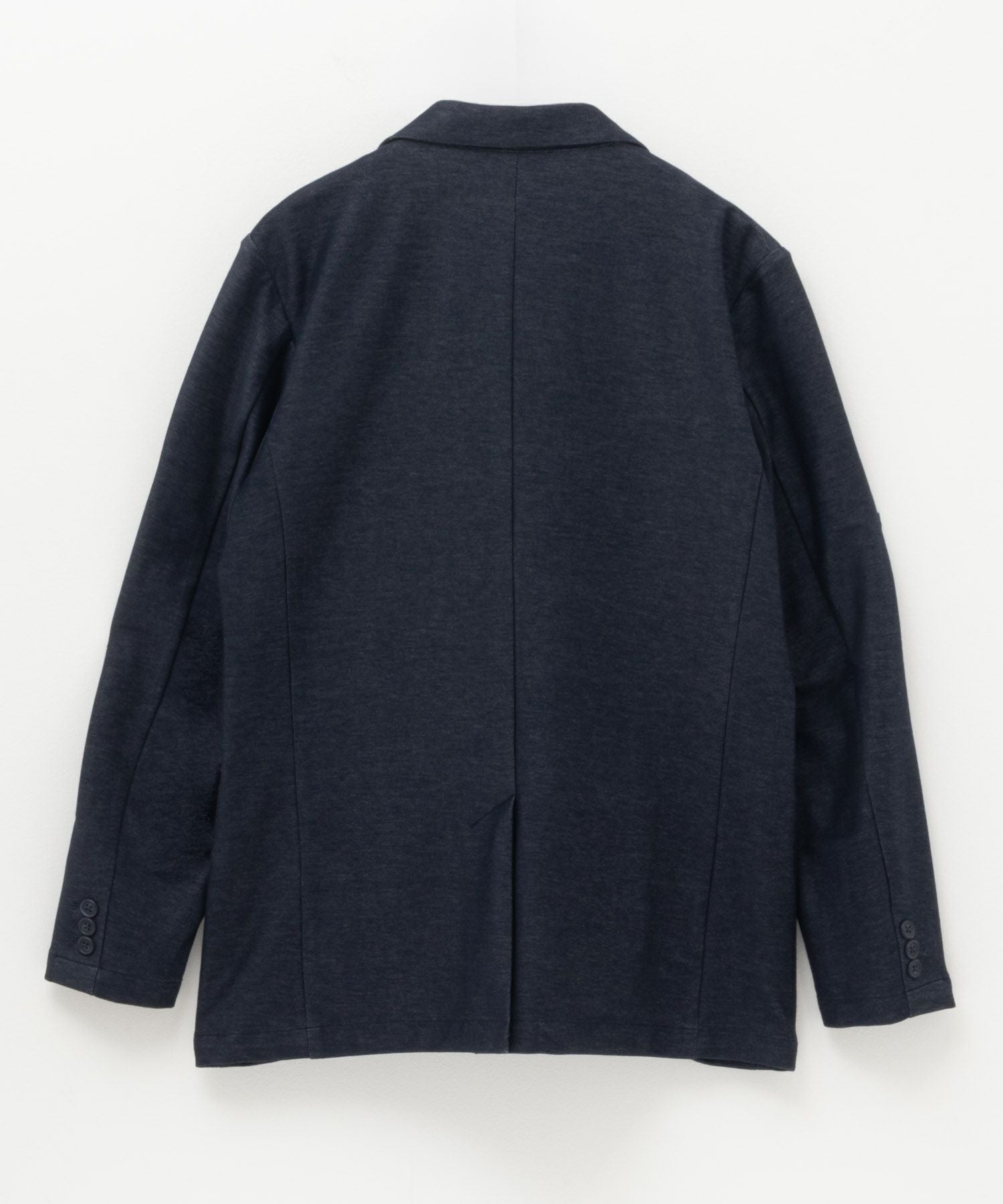 NAVY FIT ジャージデニムライクジャケット メンズ