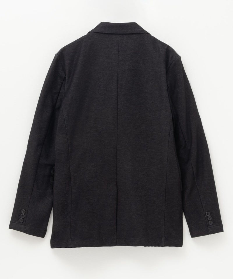 NAVY FIT  ジャージデニムライクジャケット メンズ商品画像-4