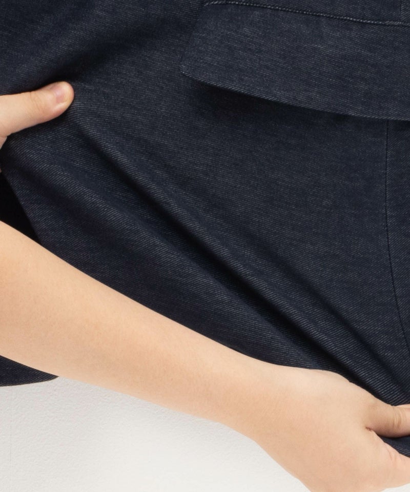 NAVY FIT  ジャージデニムライクジャケット メンズ商品画像-8