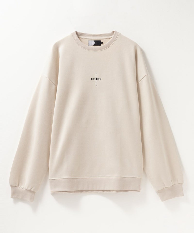 NOBLE PRODUCT ポンチ素材 スエードライククルーネック メンズ商品画像-6