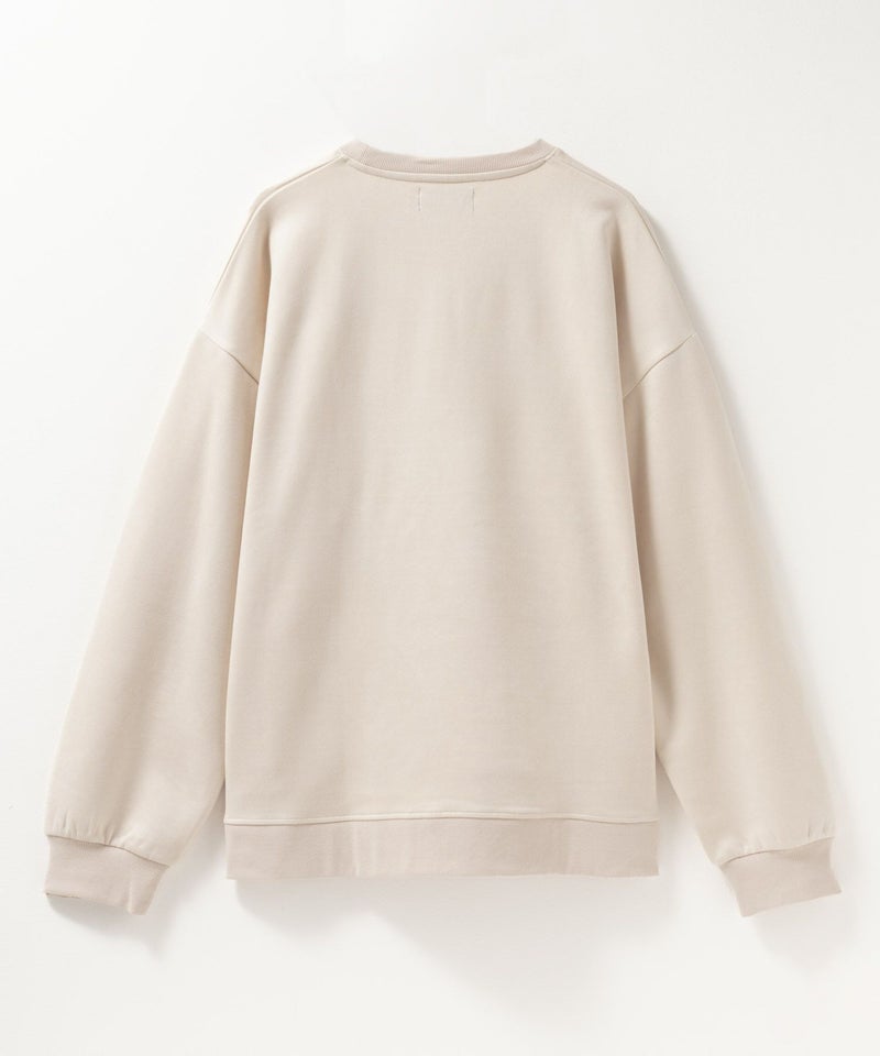 NOBLE PRODUCT  ポンチ素材 スエードライククルーネック メンズ商品画像-7