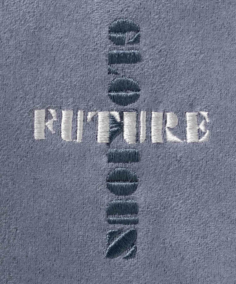 NOBLE PRODUCT  ポンチ素材 スエードライククルーネック メンズ商品画像-10