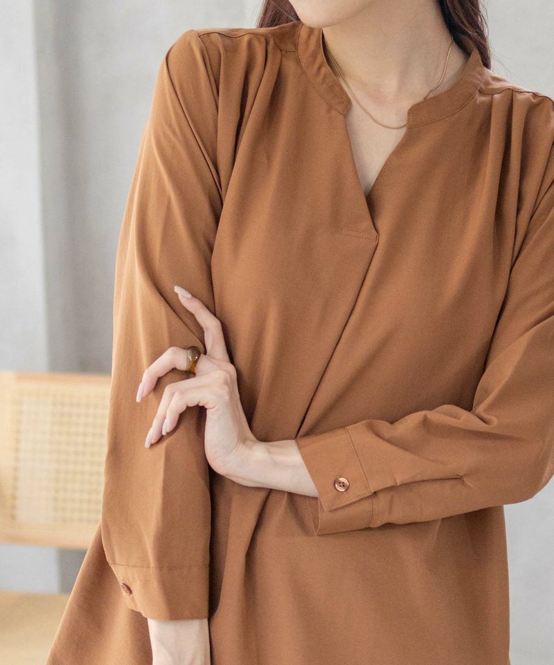 nAvy スキッパー7分袖プルオーバー レディース商品画像-6