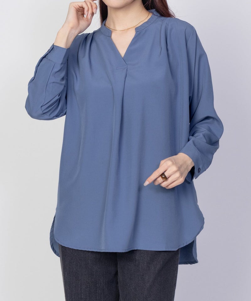 nAvy  スキッパー7分袖プルオーバー レディース商品画像-10