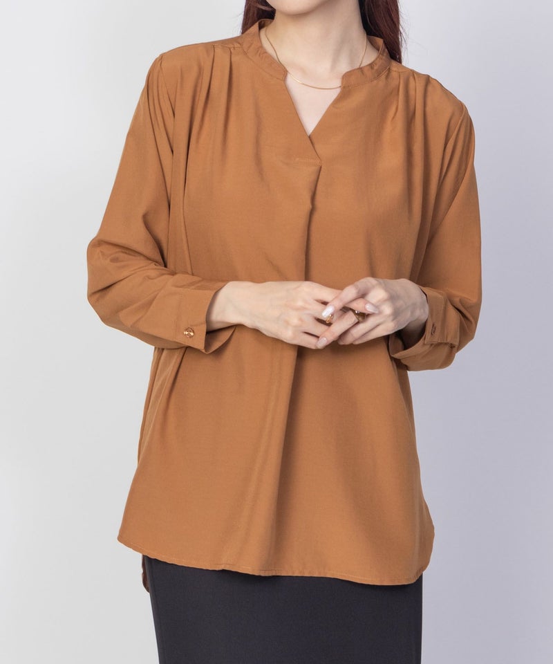 nAvy  スキッパー7分袖プルオーバー レディース商品画像-11