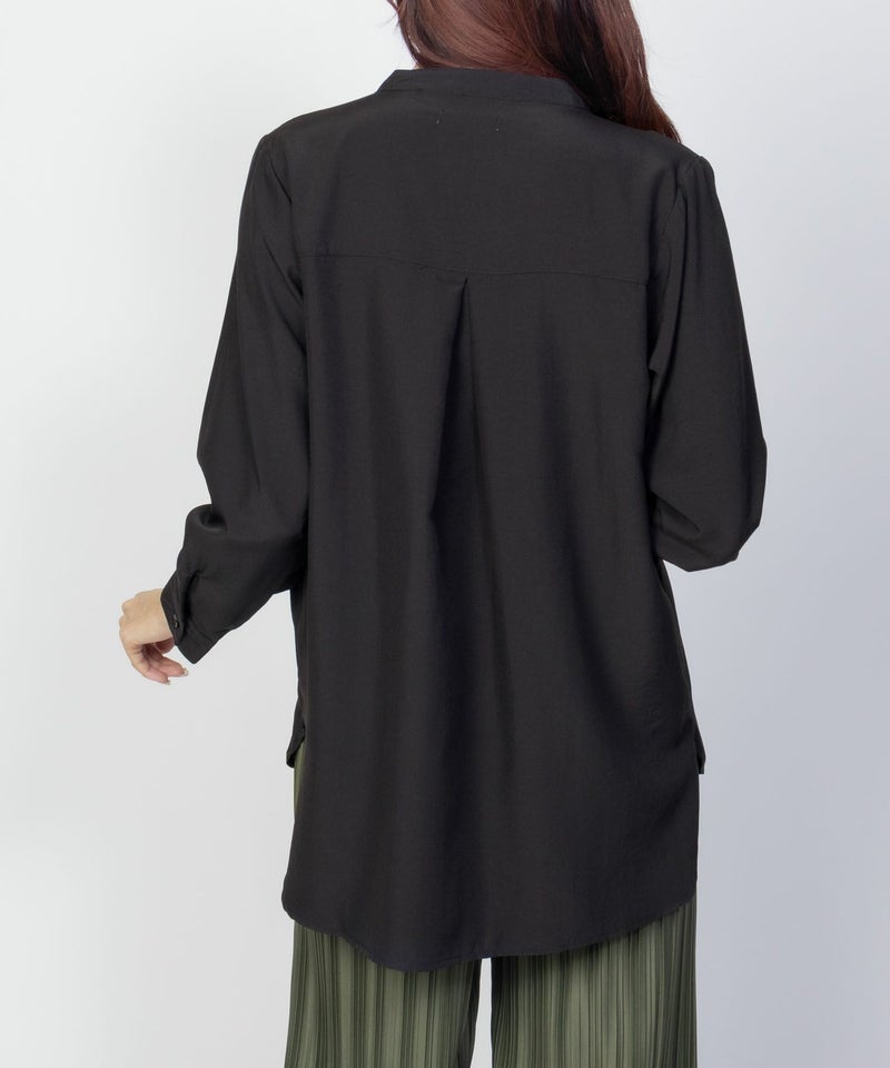 nAvy スキッパー7分袖プルオーバー レディース商品画像-16