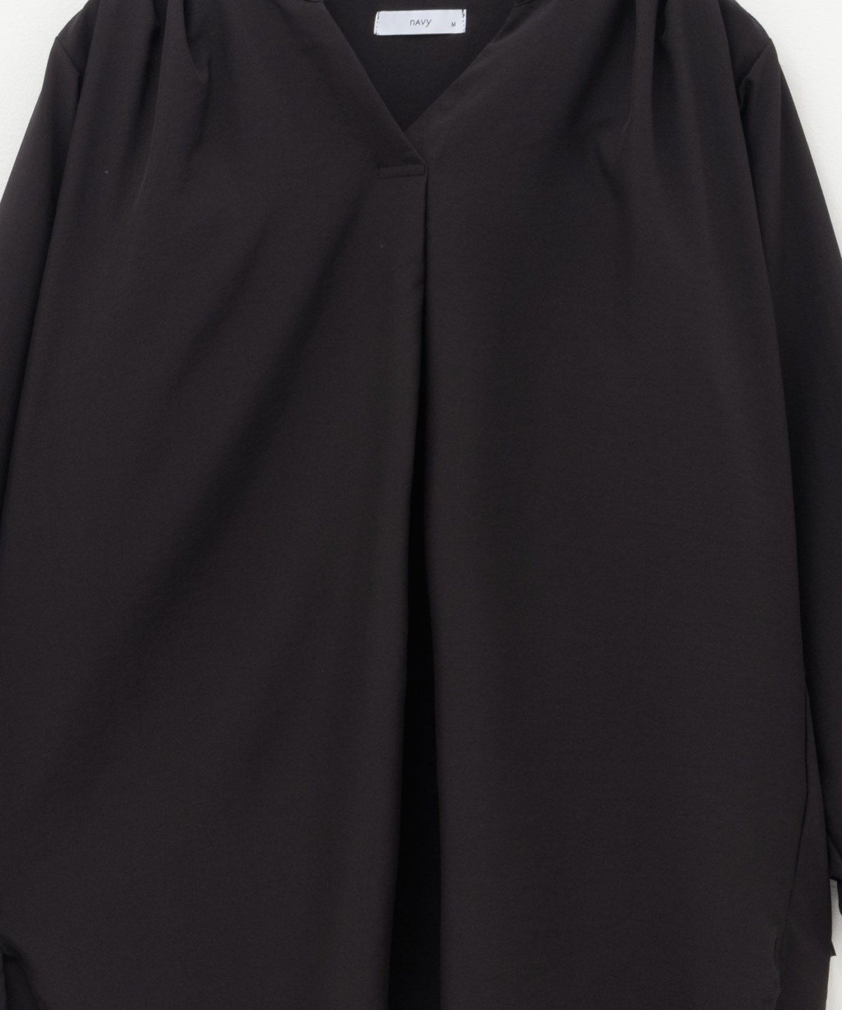 nAvy スキッパー7分袖プルオーバー レディース