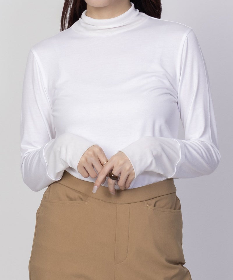 HusHusH チュール使いハイネックインナー レディース メール便 対応商品商品画像-17