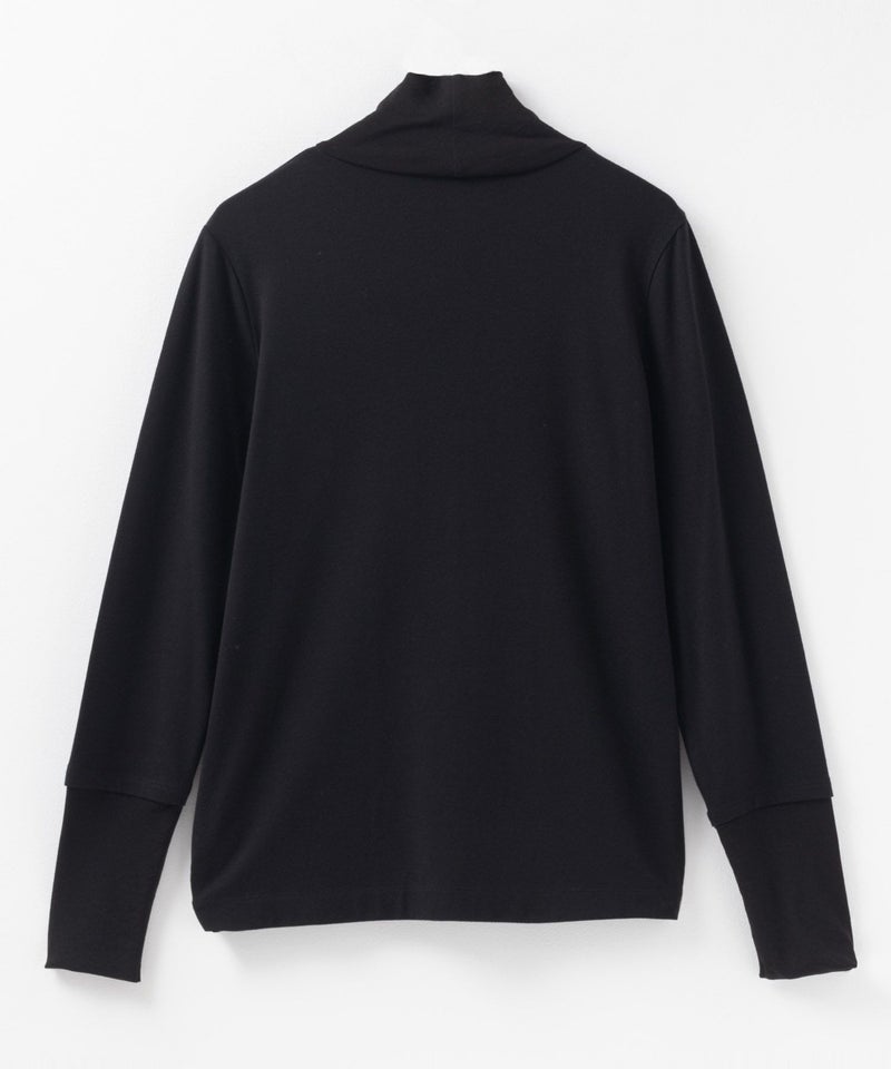 HusHusH  チュール使いハイネックインナー レディース メール便 対応商品商品画像-25