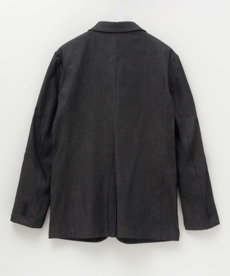 NAVY FIT 布帛デニムライクジャケット メンズ商品画像-2