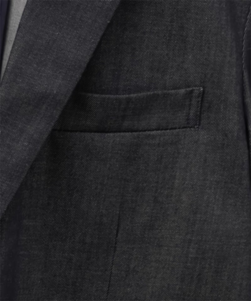 NAVY FIT 布帛デニムライクジャケット メンズ商品画像-3
