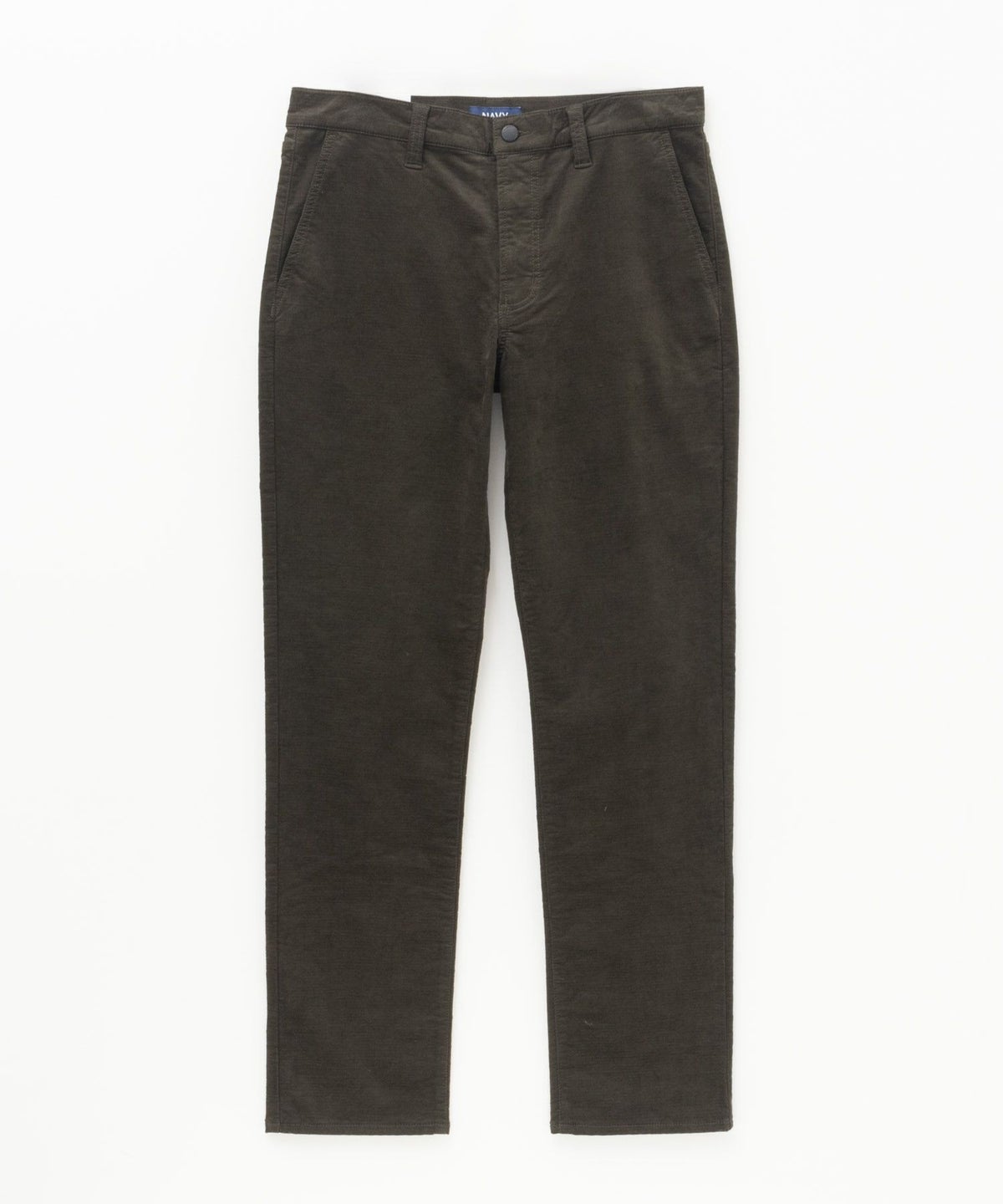 NAVY 温℃ ドビーコール裏起毛パンツ メンズ