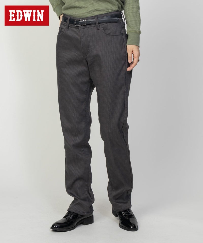 EDWIN インターナショナルベーシック BODY FIRE ゆったりストレート デニムパンツ レディース商品画像-1