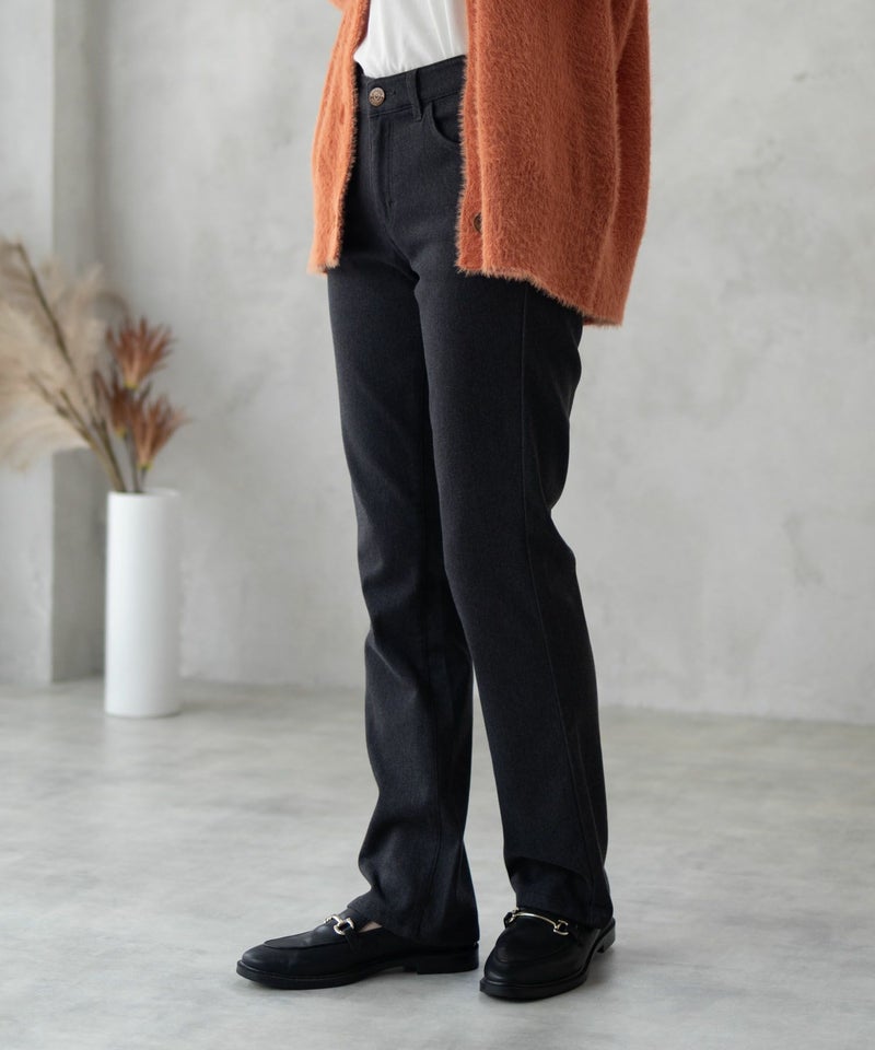 [期間限定価格]C17  ウィンターストレートデニムパンツ レディース商品画像-6