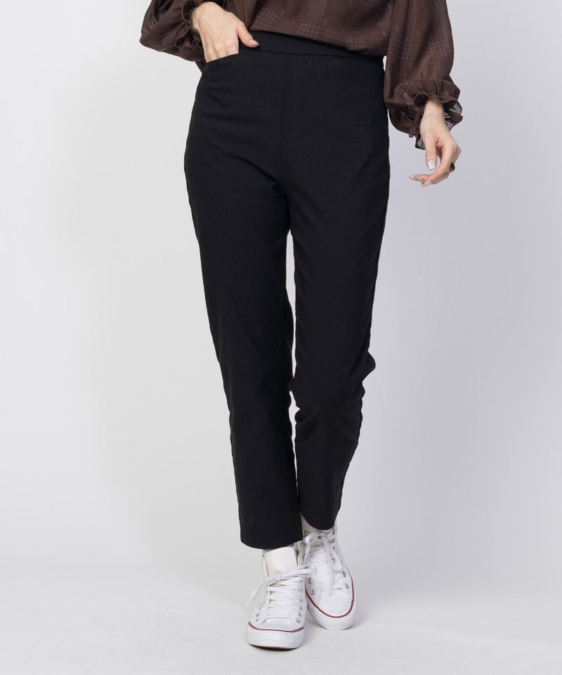 HusHusH  らく美パン 裏起毛テーパードパンツ レディース商品画像-11