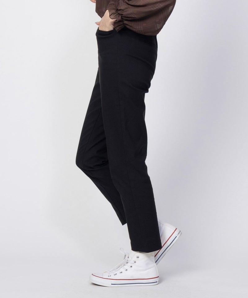 HusHusH らく美パン 裏起毛テーパードパンツ レディース商品画像-12