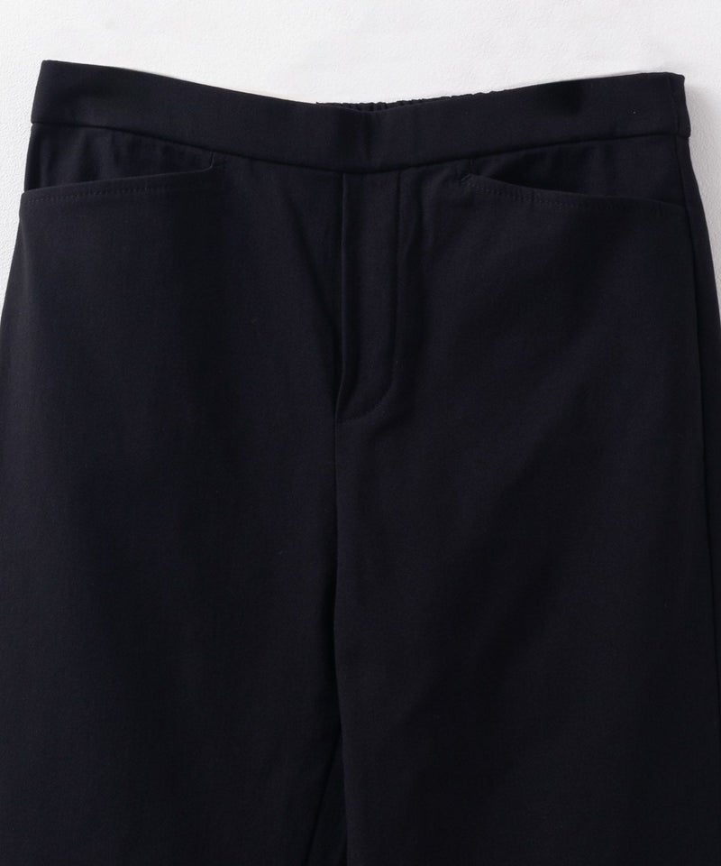 HusHusH らく美パン 裏起毛テーパードパンツ レディース商品画像-23