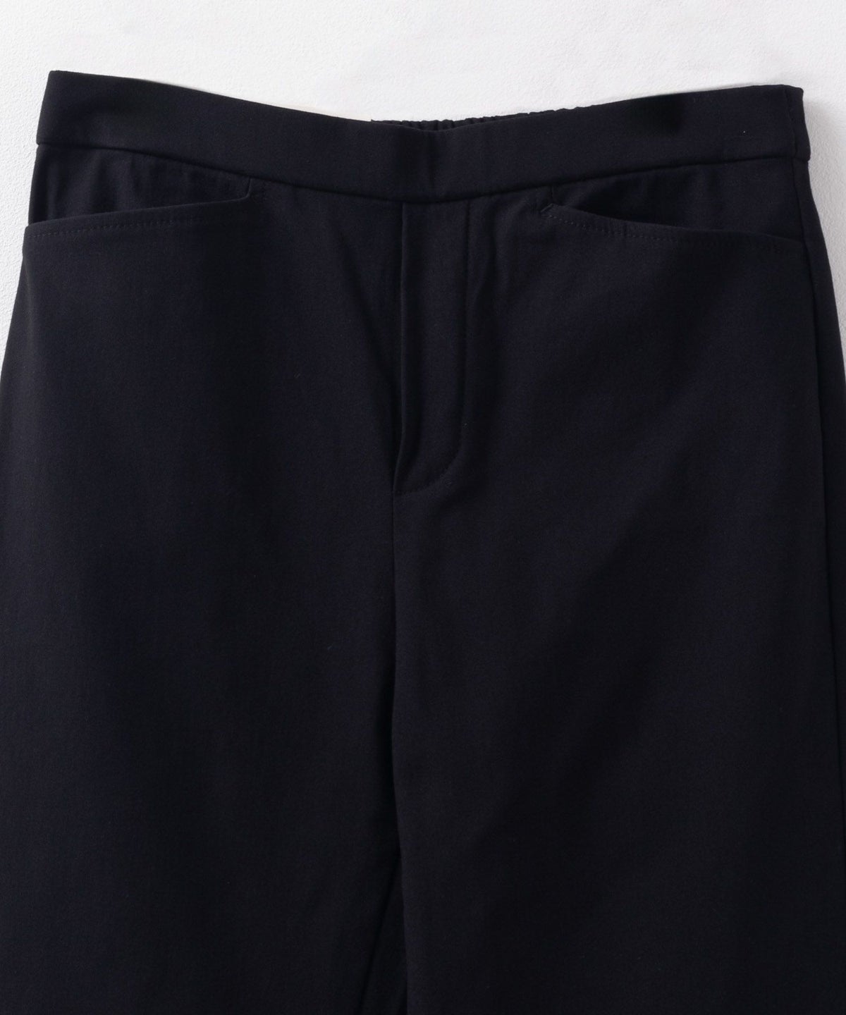 HusHusH らく美パン 裏起毛テーパードパンツ レディース