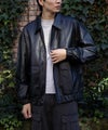 フェイクレザーA-2フライトジャケット メンズ商品サムネイル-21