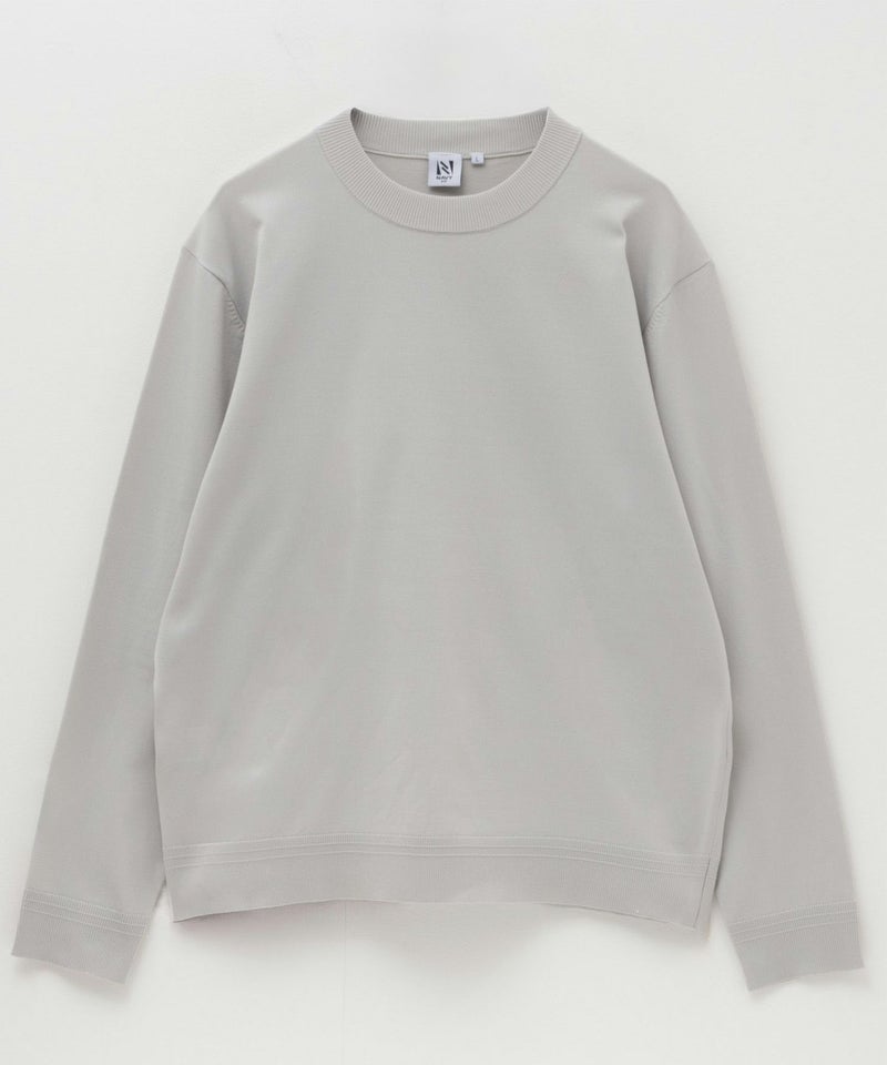 NAVY FIT 14GストレッチニットTシャツ メンズ商品画像-6