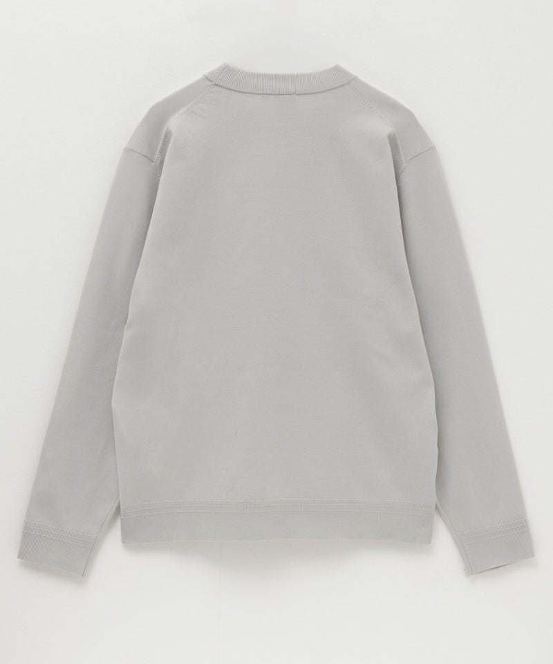 NAVY FIT  14GストレッチニットTシャツ メンズ商品画像-7