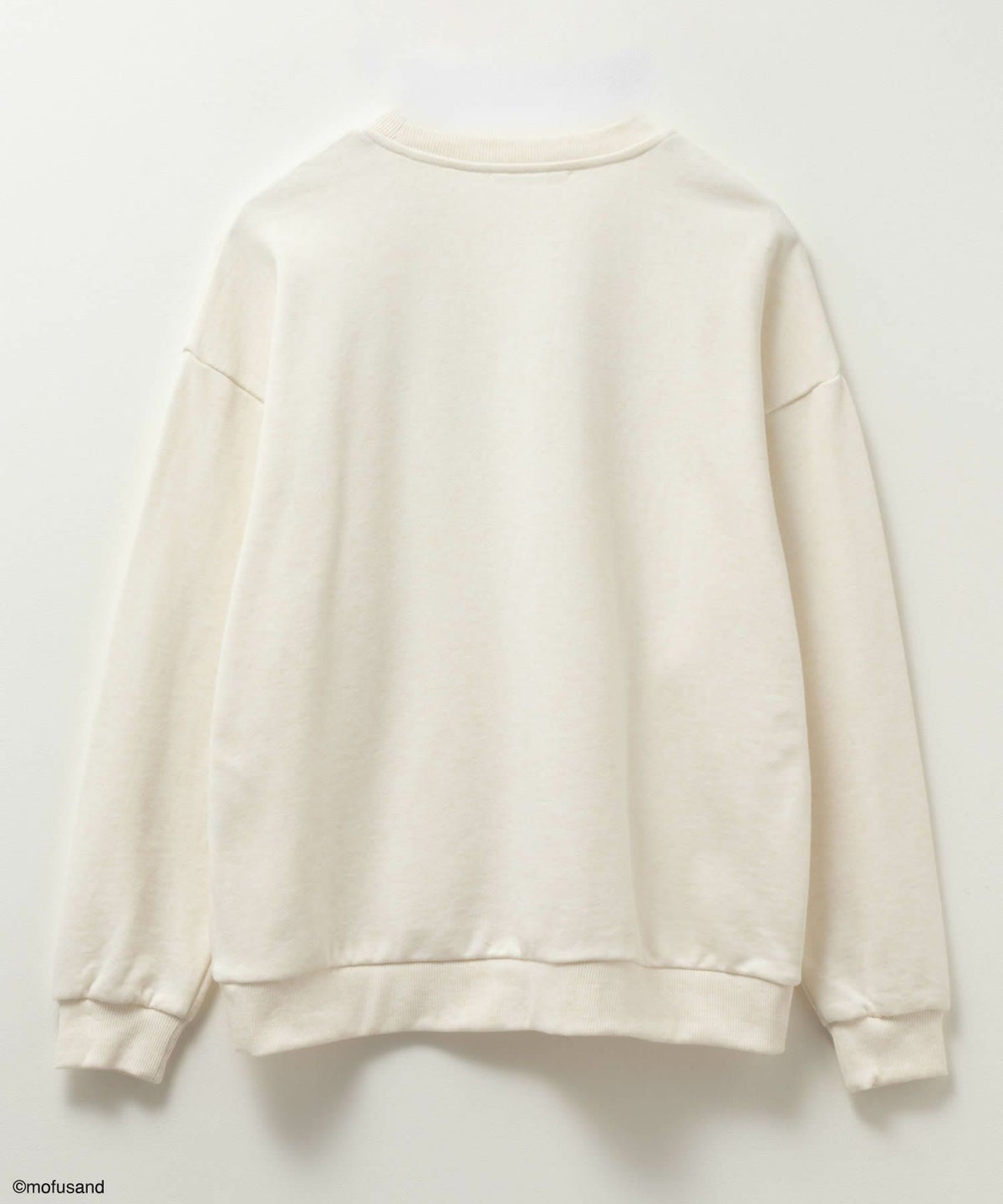 mofusand サメにゃんプリントトレーナー レディース