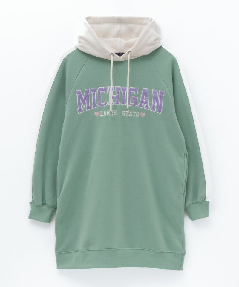 RICH MIX デザインプリントパーカーワンピース キッズ商品画像-1