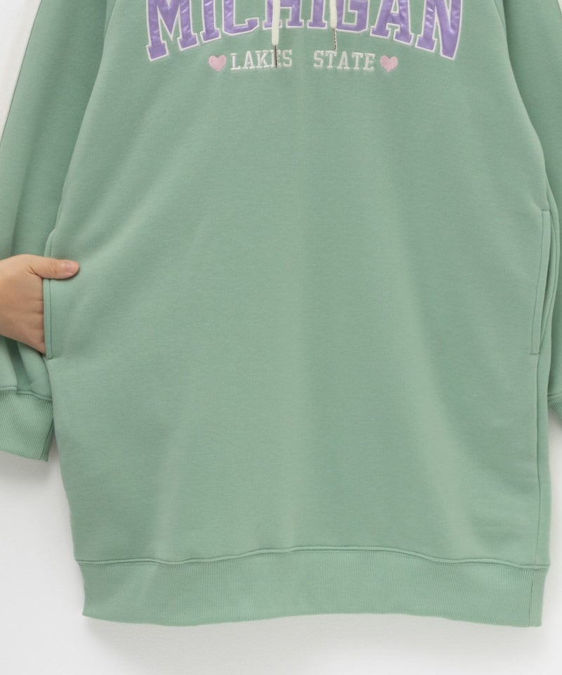 RICH MIX デザインプリントパーカーワンピース キッズ商品画像-5