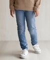 NAVY 温℃ 裏起毛 デニムスキニー キッズ商品サムネイル-2