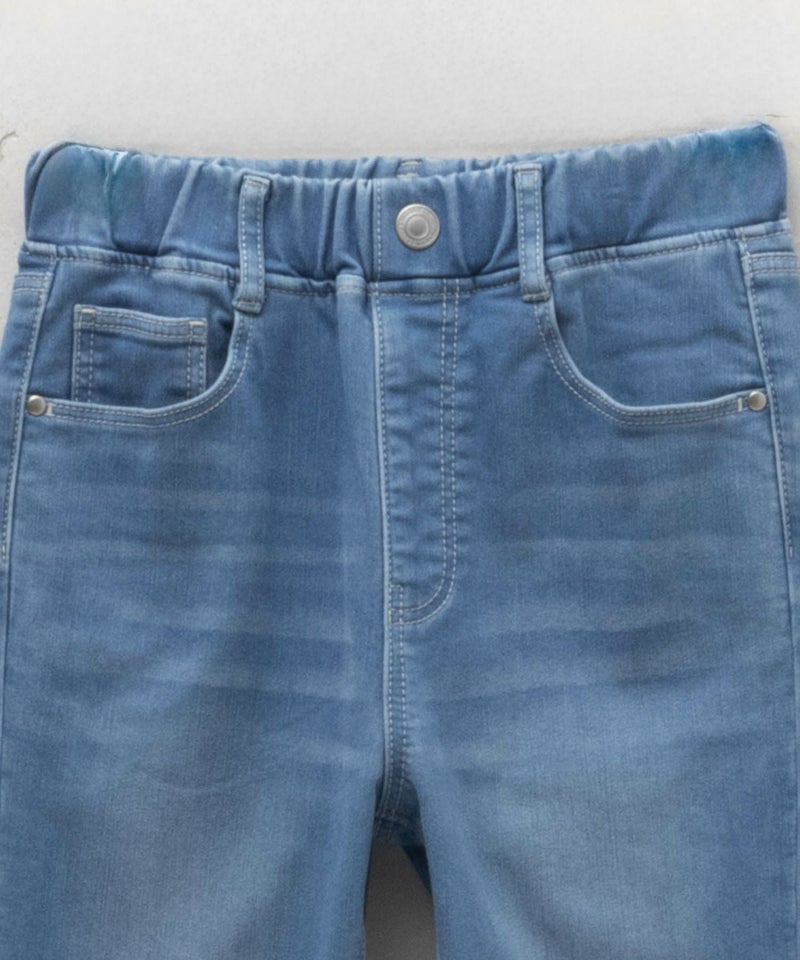 NAVY 温℃ 裏起毛 デニムスキニー キッズ商品画像-29