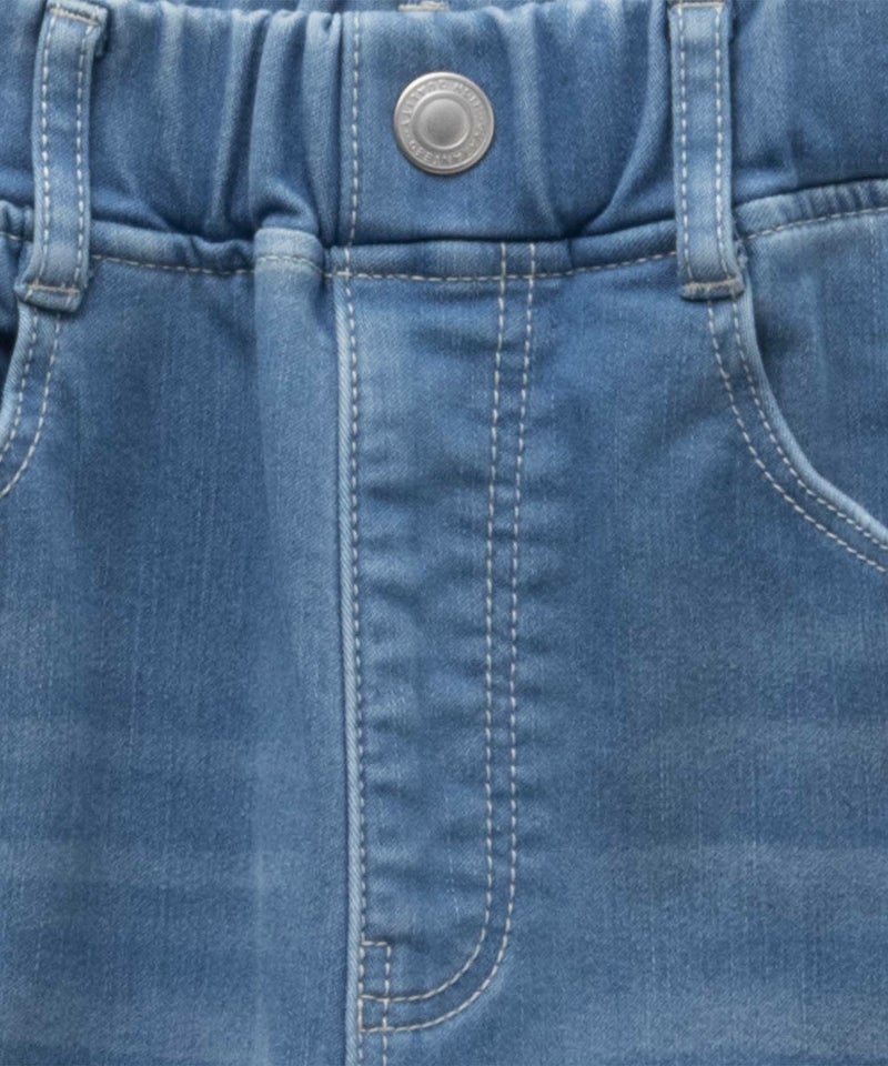 NAVY 温℃ 裏起毛 デニムスキニー キッズ商品画像-31