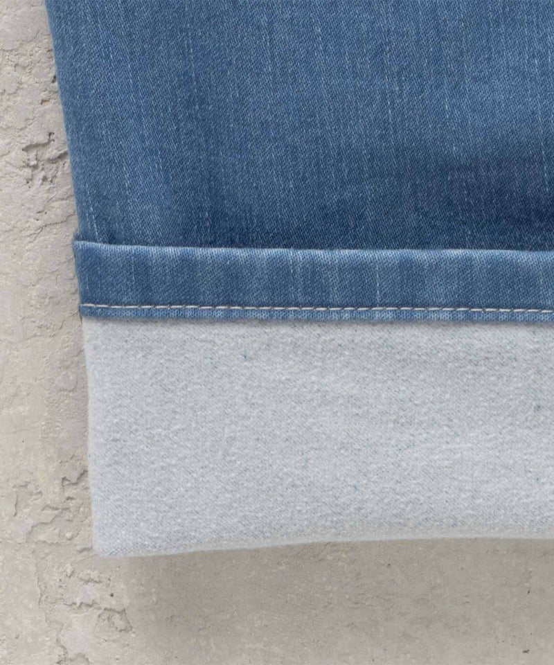 NAVY 温℃ 裏起毛 デニムスキニー キッズ商品画像-35