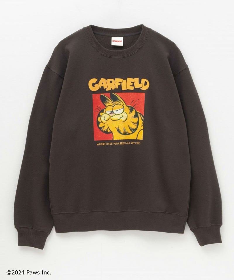 ガーフィールド スウェットクルーネック メンズ商品画像-4