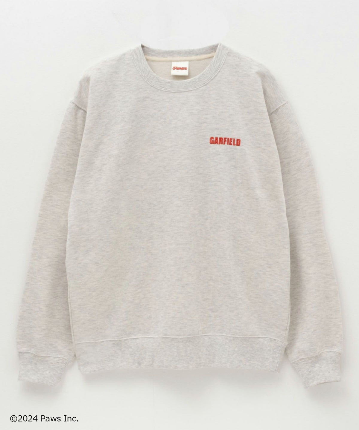 ガーフィールド スウェットクルーネック メンズ