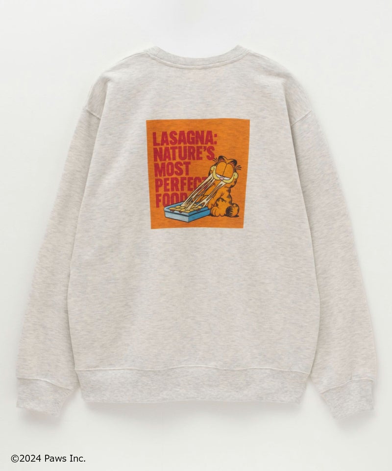 ガーフィールド スウェットクルーネック メンズ商品画像-7