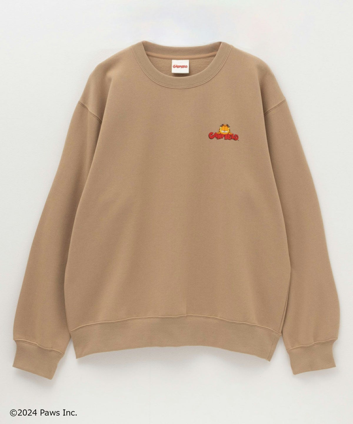 ガーフィールド スウェットクルーネック メンズ