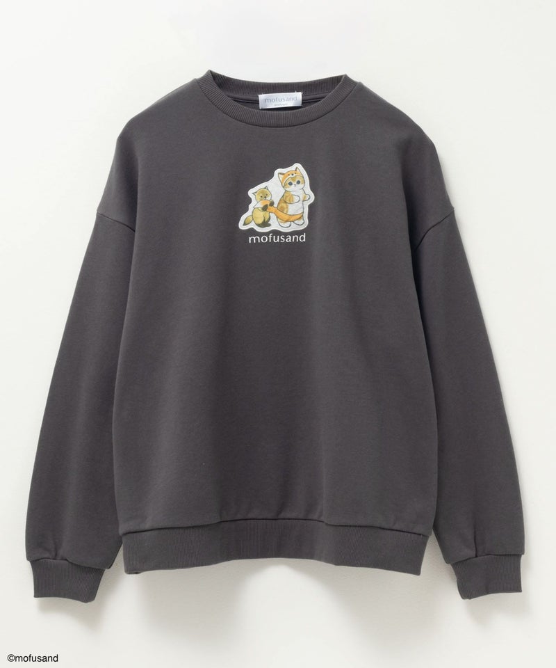 [期間限定価格]mofusand フォックスプリントトレーナー レディース商品画像-7