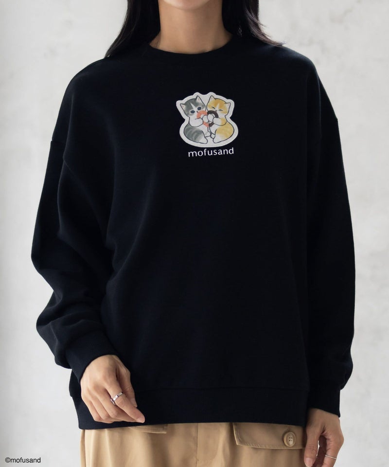 [期間限定価格]mofusand ハートプリントトレーナー レディース商品画像-9