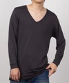 MAC HEAT  VネックインナーTシャツ9分袖 メンズ メール便 対応商品商品サムネイル-3