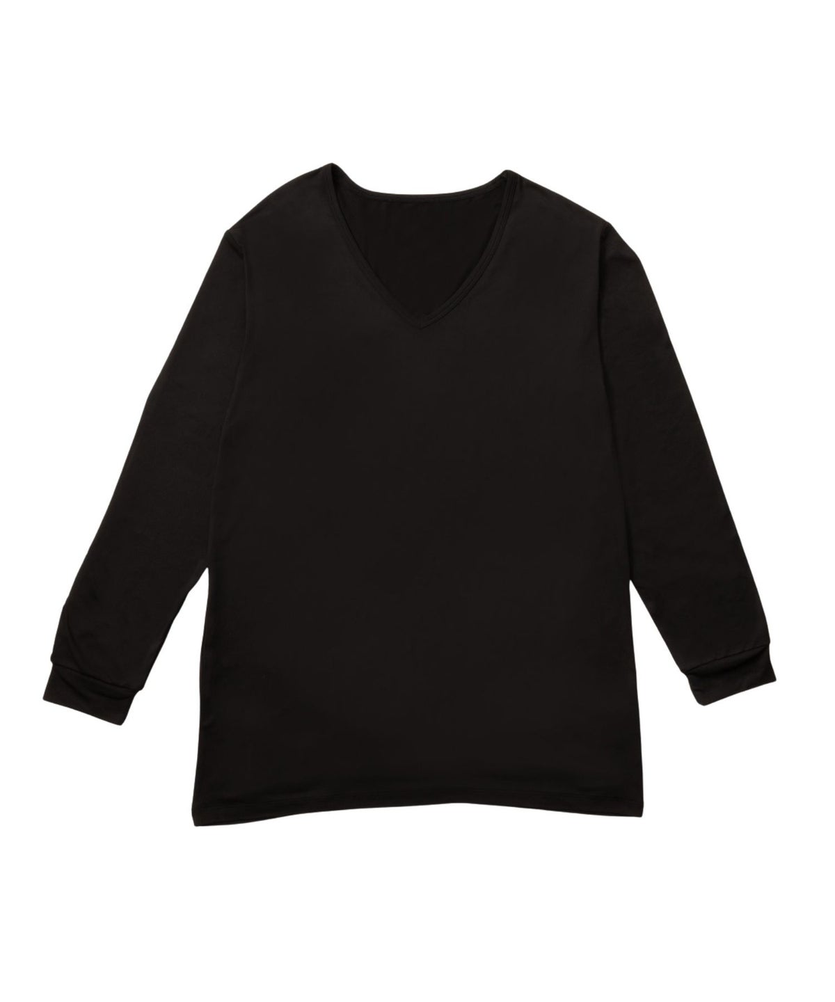 MAC HEAT VネックインナーTシャツ9分袖 メンズ ネコポス 対応商品